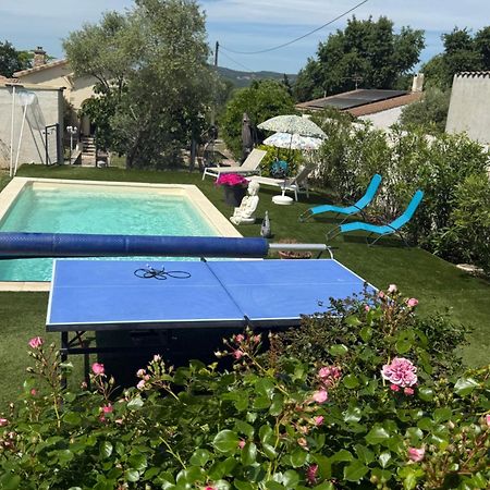 Gite Climatise Avec Piscine Sur Les Hauteurs De ボレーヌ エクステリア 写真