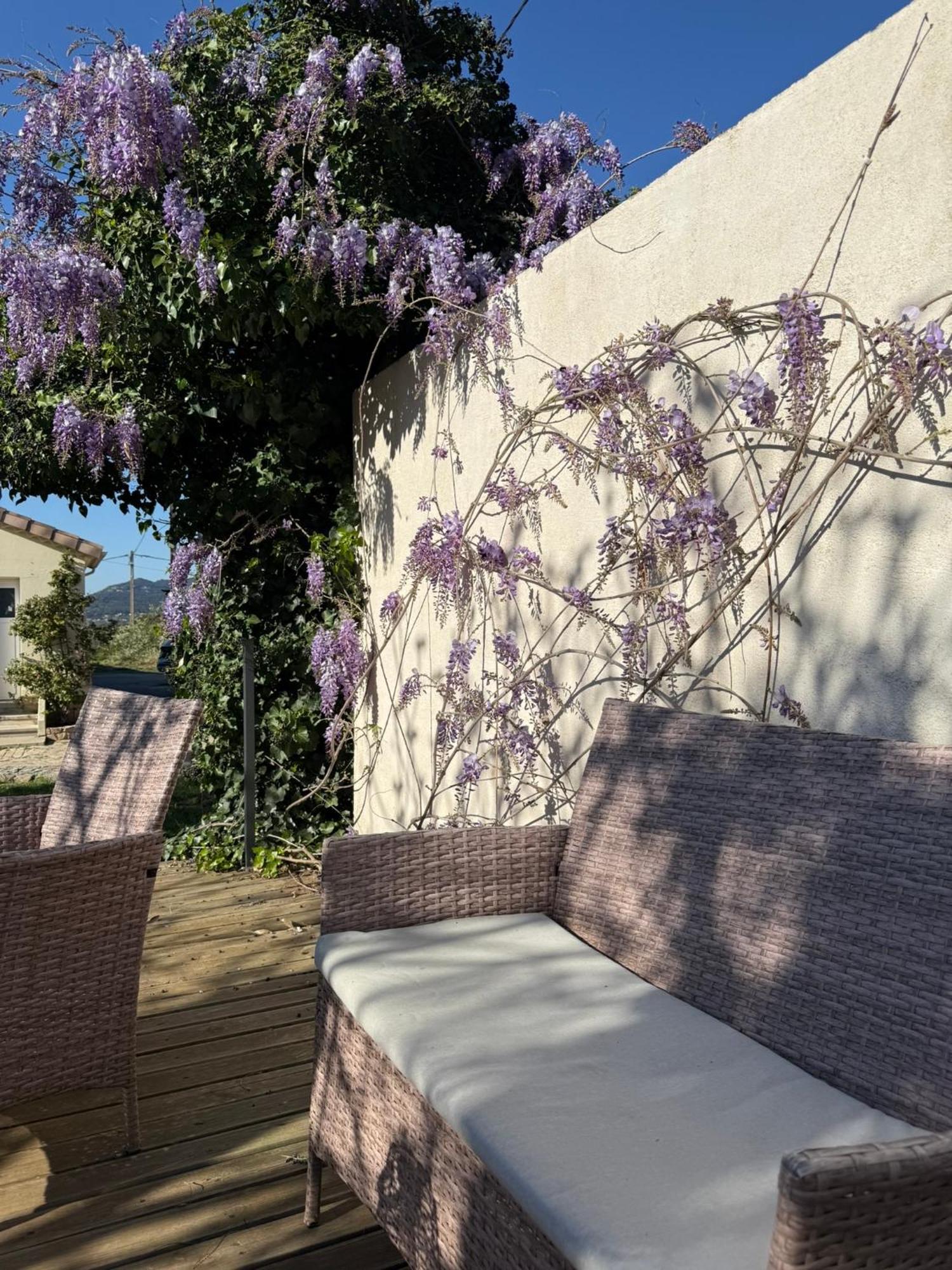 Gite Climatise Avec Piscine Sur Les Hauteurs De ボレーヌ エクステリア 写真