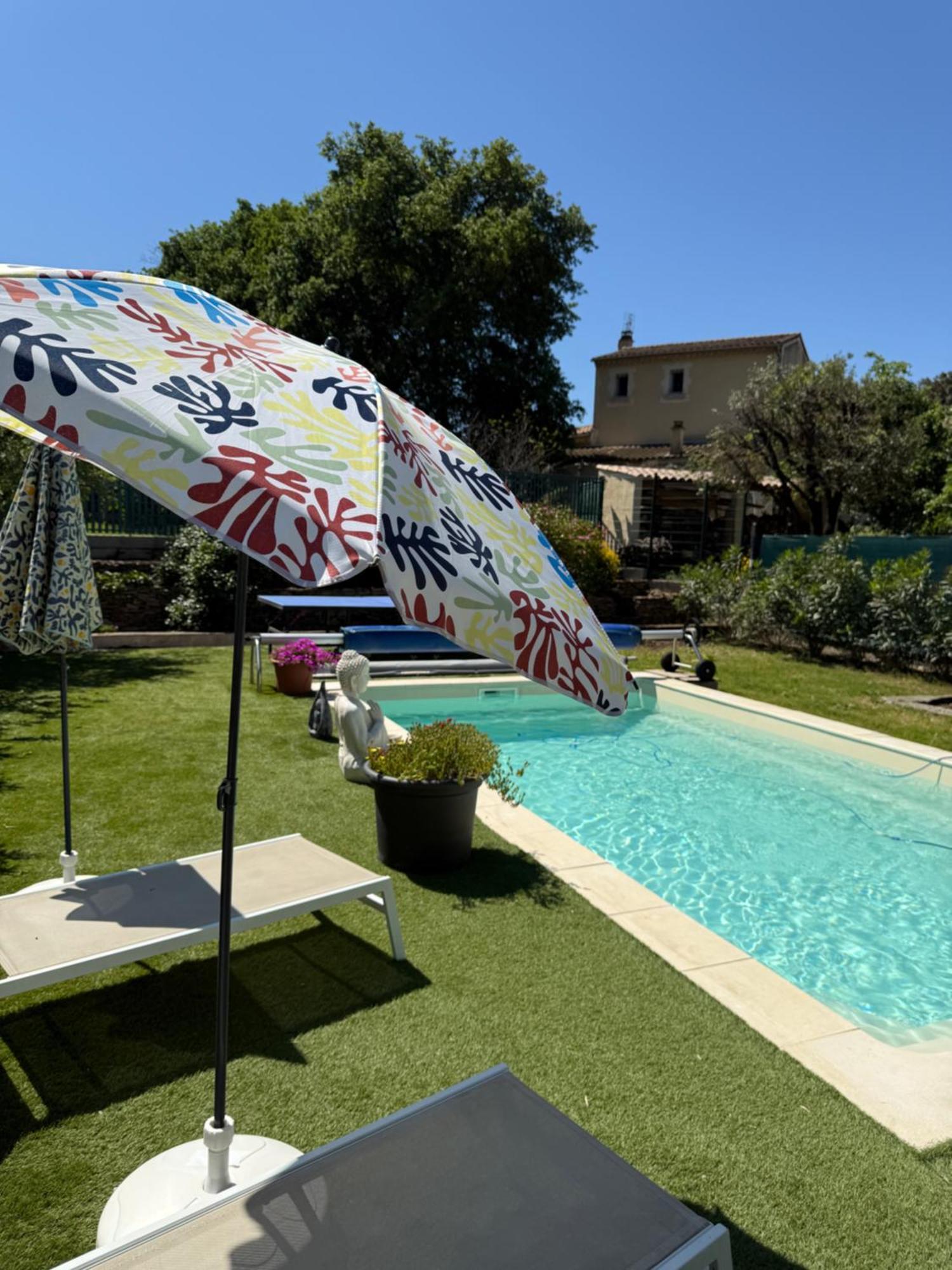 Gite Climatise Avec Piscine Sur Les Hauteurs De ボレーヌ エクステリア 写真